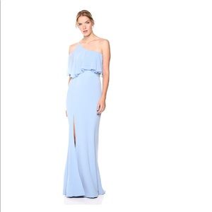 Dress the Population Ice Blue Gown Dress